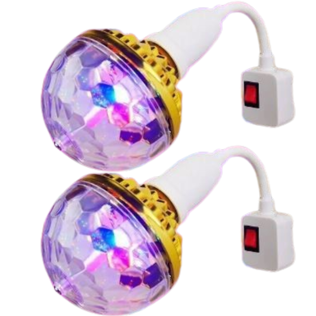 DiscoBall 1+1 FREE: colorful rotating LED Disco Light Ball