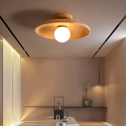 Kaeli Houten Japandi Hanglamp