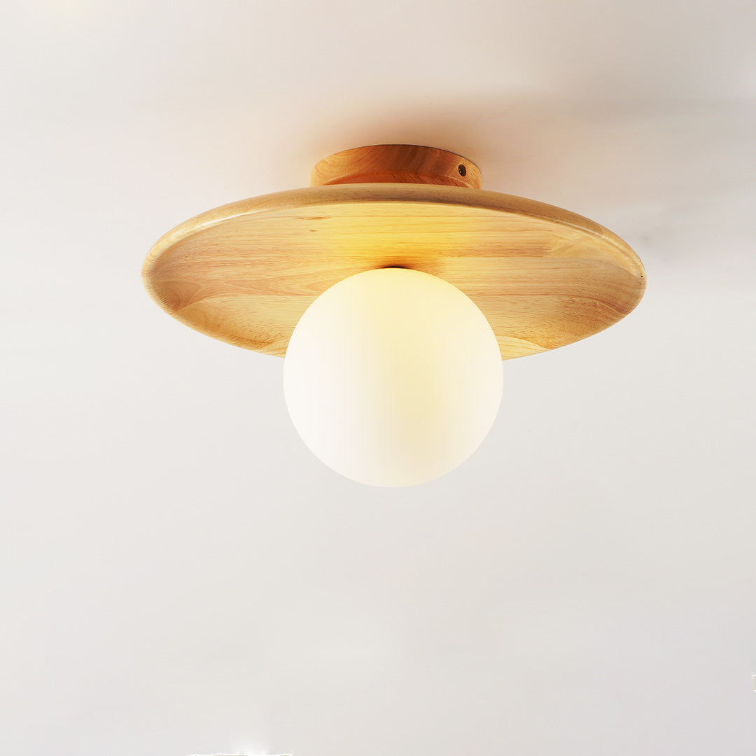 Kaeli Houten Japandi Hanglamp