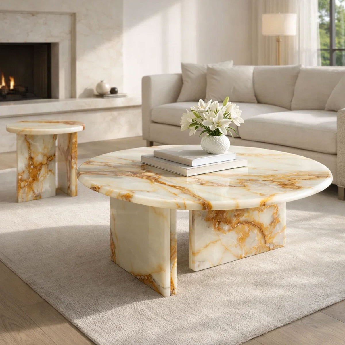 Prestige Marmeren Salontafelset