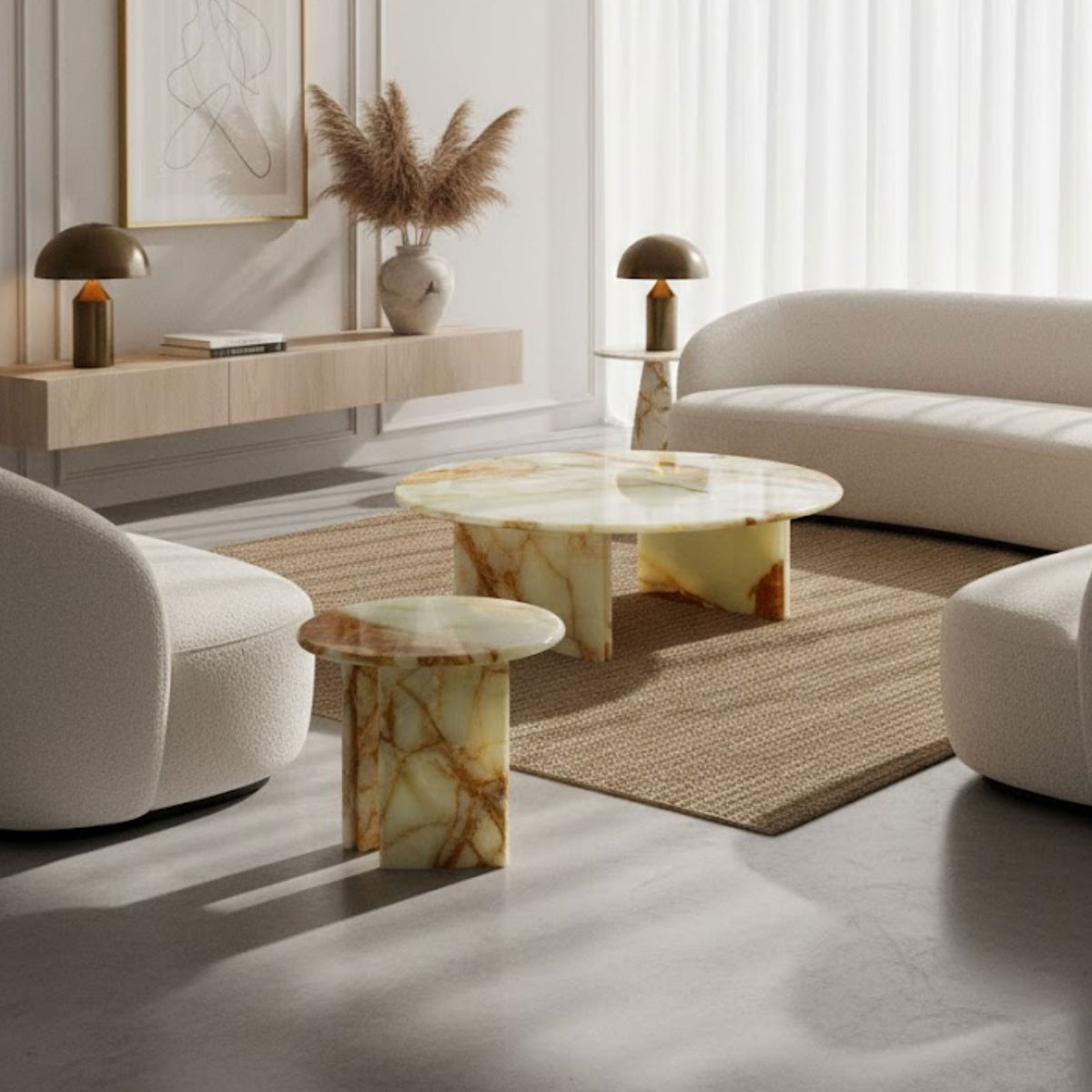 Prestige Marmeren Salontafelset