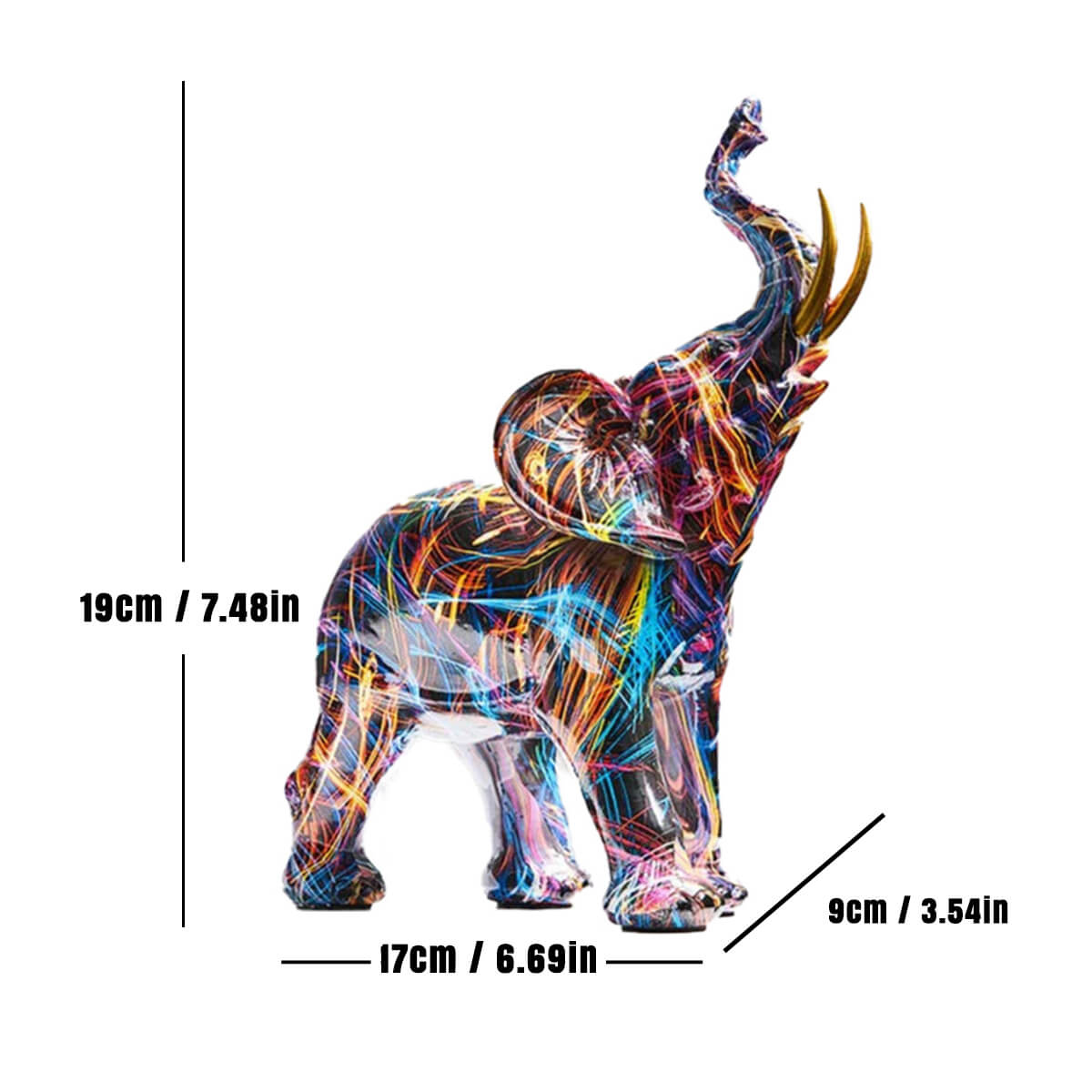 Creative Graffiti Elephant Image