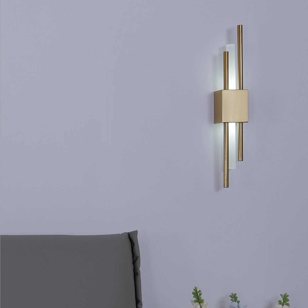 Luxe Wandlamp • Goud  • 2 Stuks