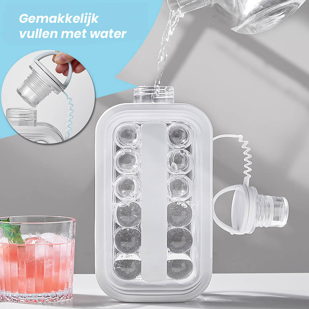 Ice ball Maker | Maak zonder knoeien perfecte ronde ijsblokjes!