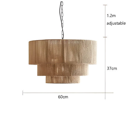 Anisu henneptouw Hanglamp