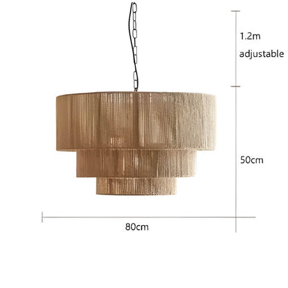 Anisu henneptouw Hanglamp