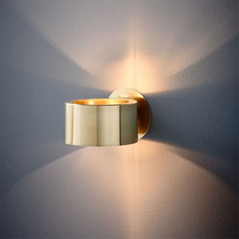 Gouden Ring Wandlamp