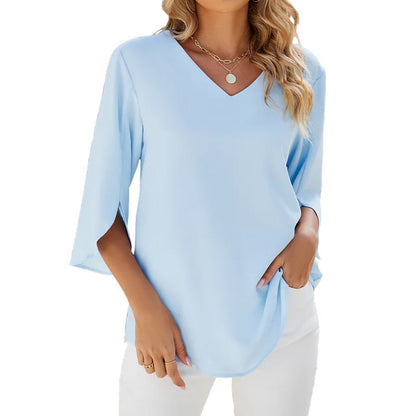 Louise - Relaxed Losvallende Blouse