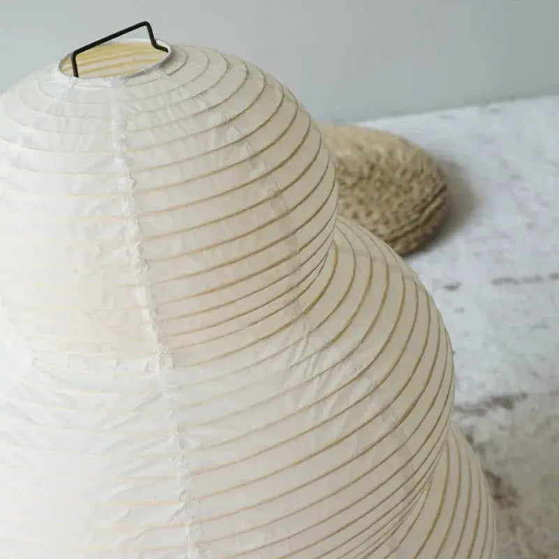 Rijstpapier lamp, vloerlamp Wabi Sabi