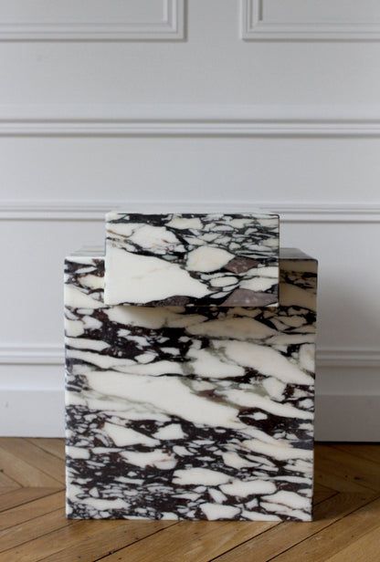 The Sculpted Stone Side Table