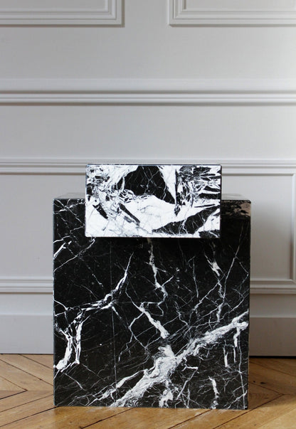 The Sculpted Stone Side Table