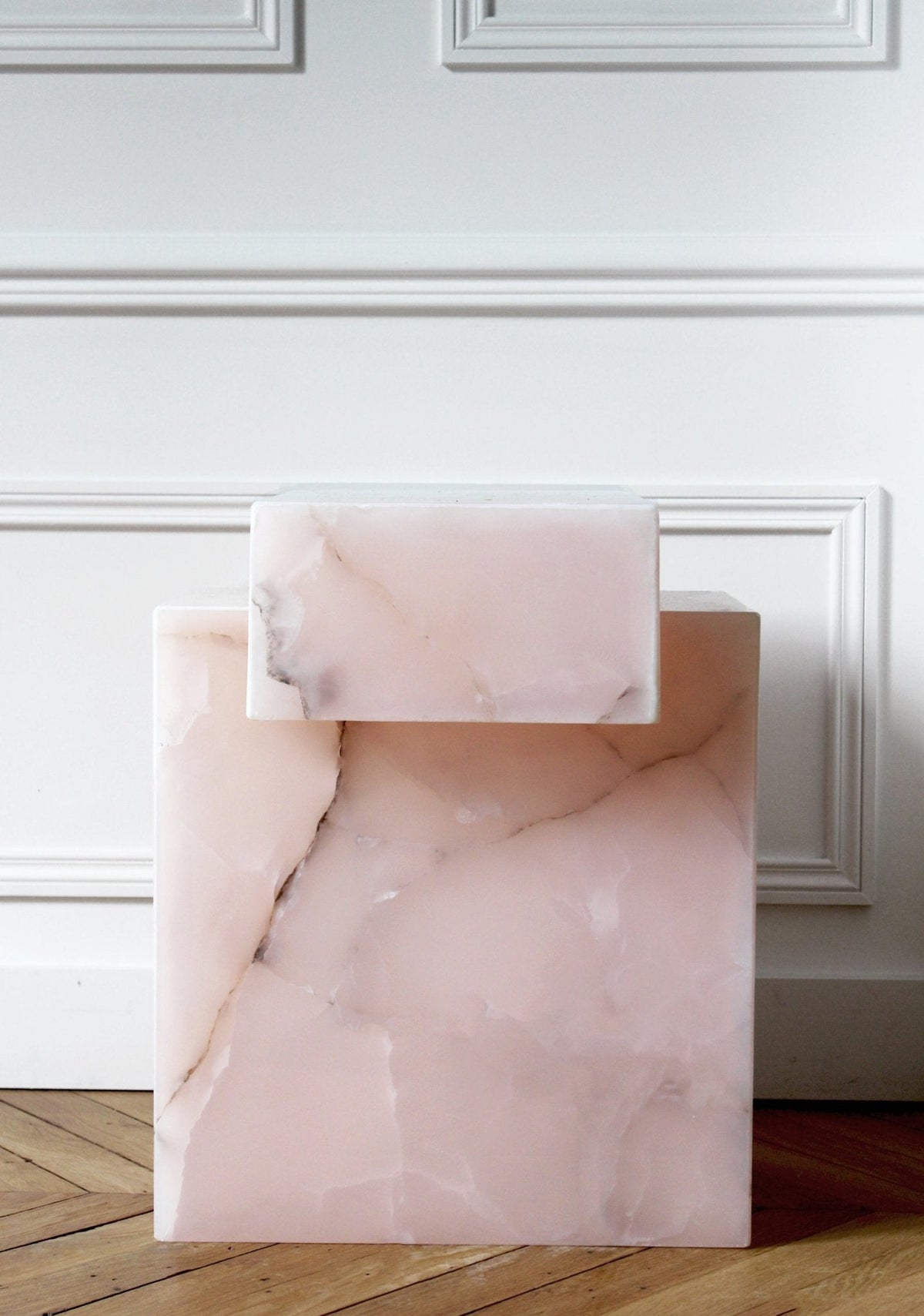 The Sculpted Stone Side Table