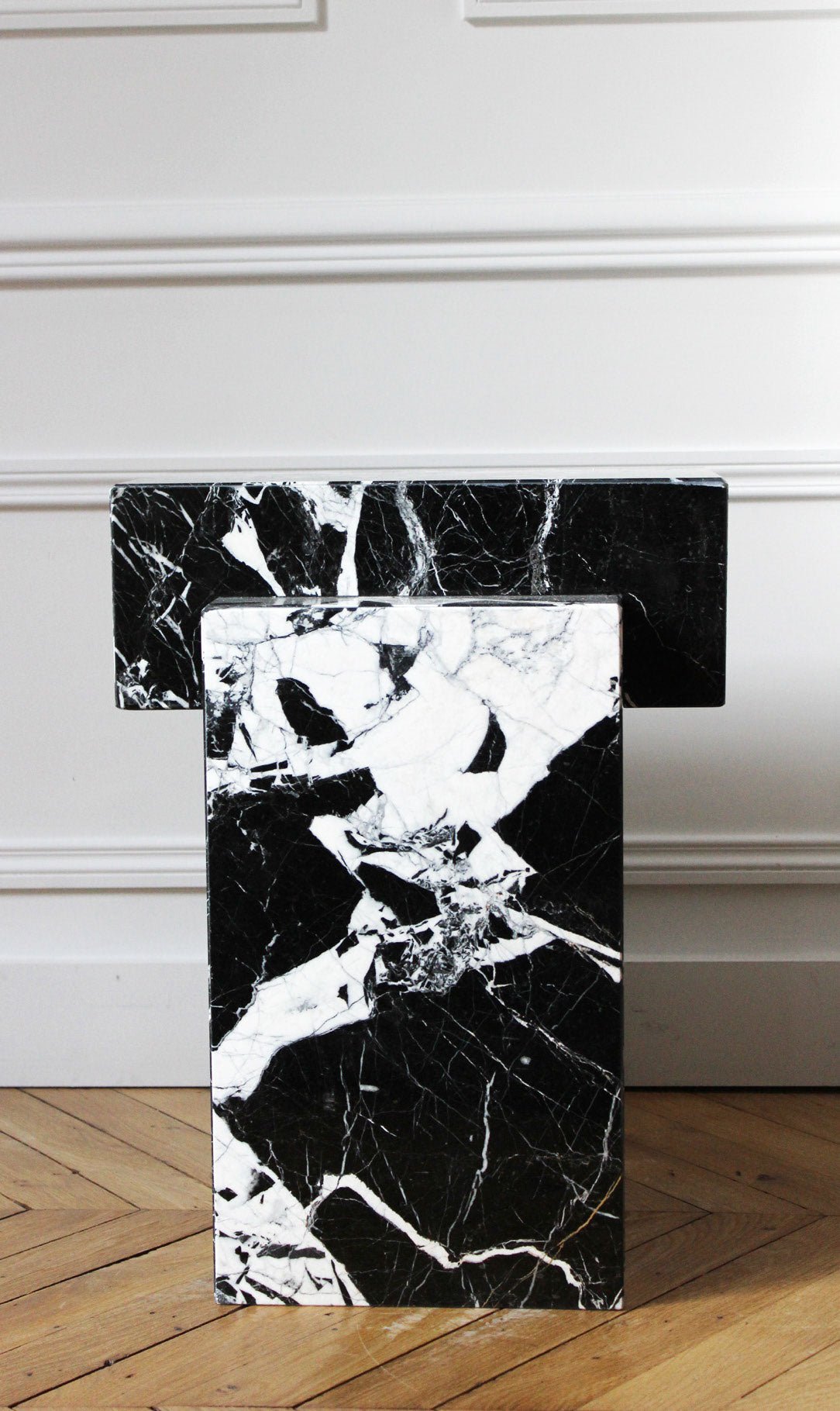 The Sculpted Stone Side Table
