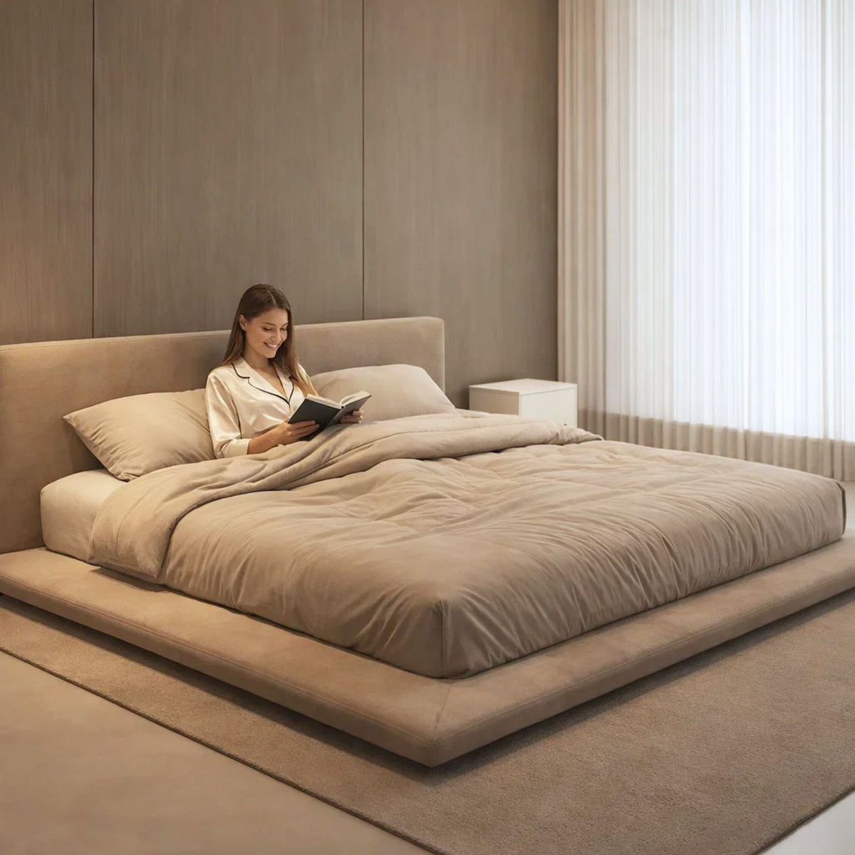 Forma | Luxuriöses gepolstertes Plattformbett