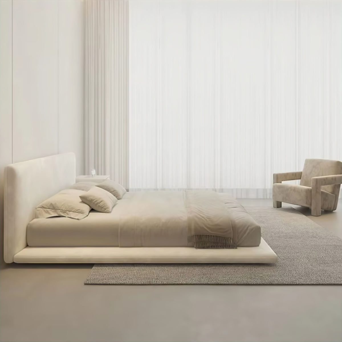 Forma | Luxuriöses gepolstertes Plattformbett