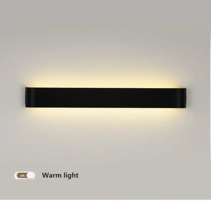 Wandlamp rechthoek, zwart of wit