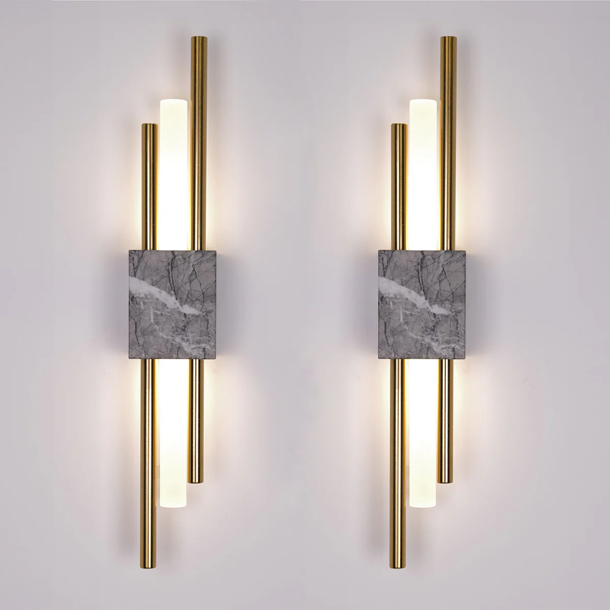 Luxe Wandlamp • Goud  • 2 Stuks