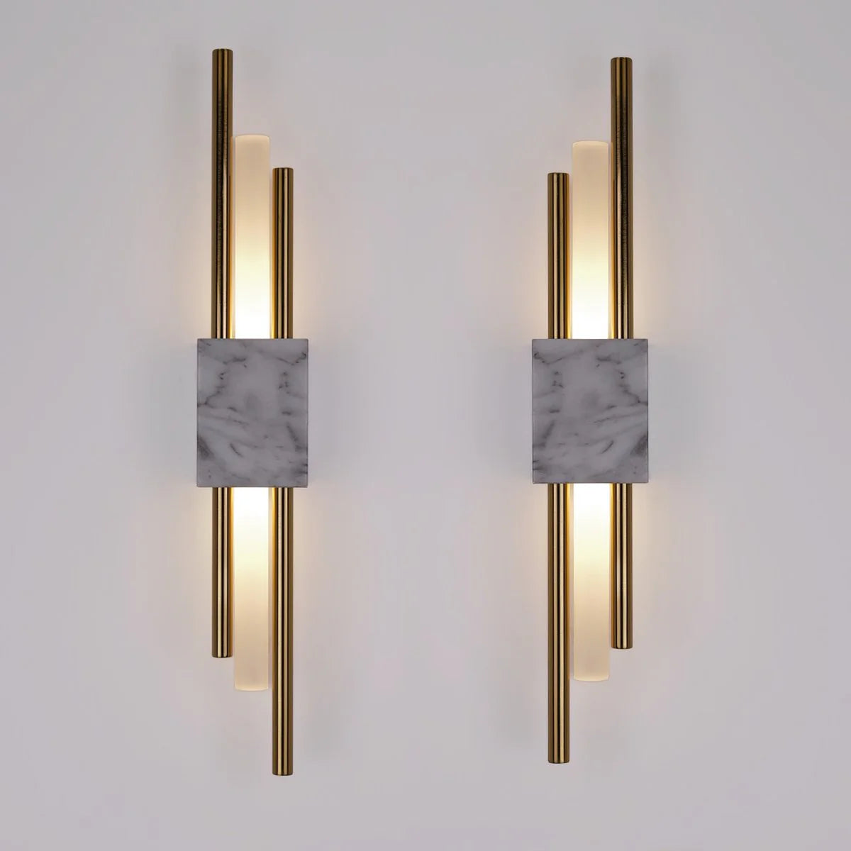 Luxe Wandlamp • Goud  • 2 Stuks