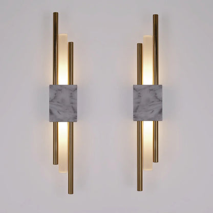 Luxe Wandlamp • Goud  • 2 Stuks